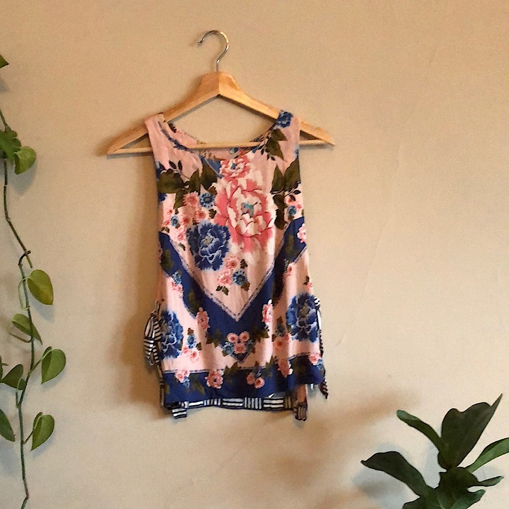 Free people crop tank top